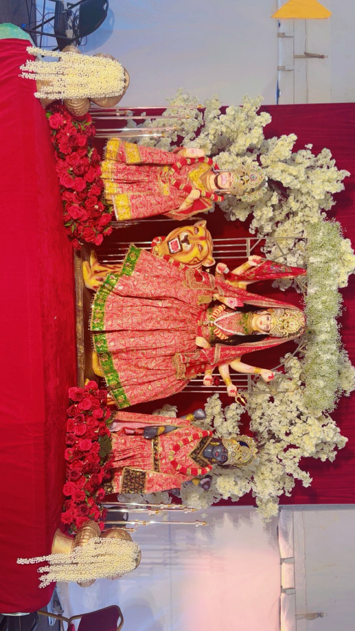 Mata Ki Chaunki Darbar setup