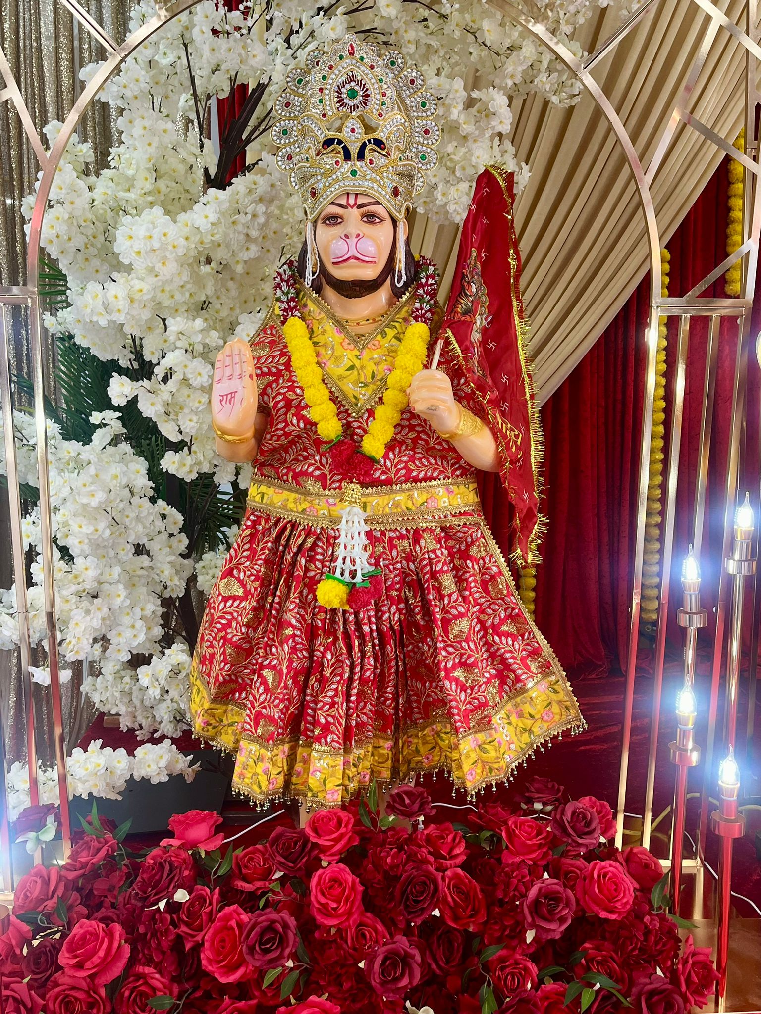 Hanuman ji shringaar