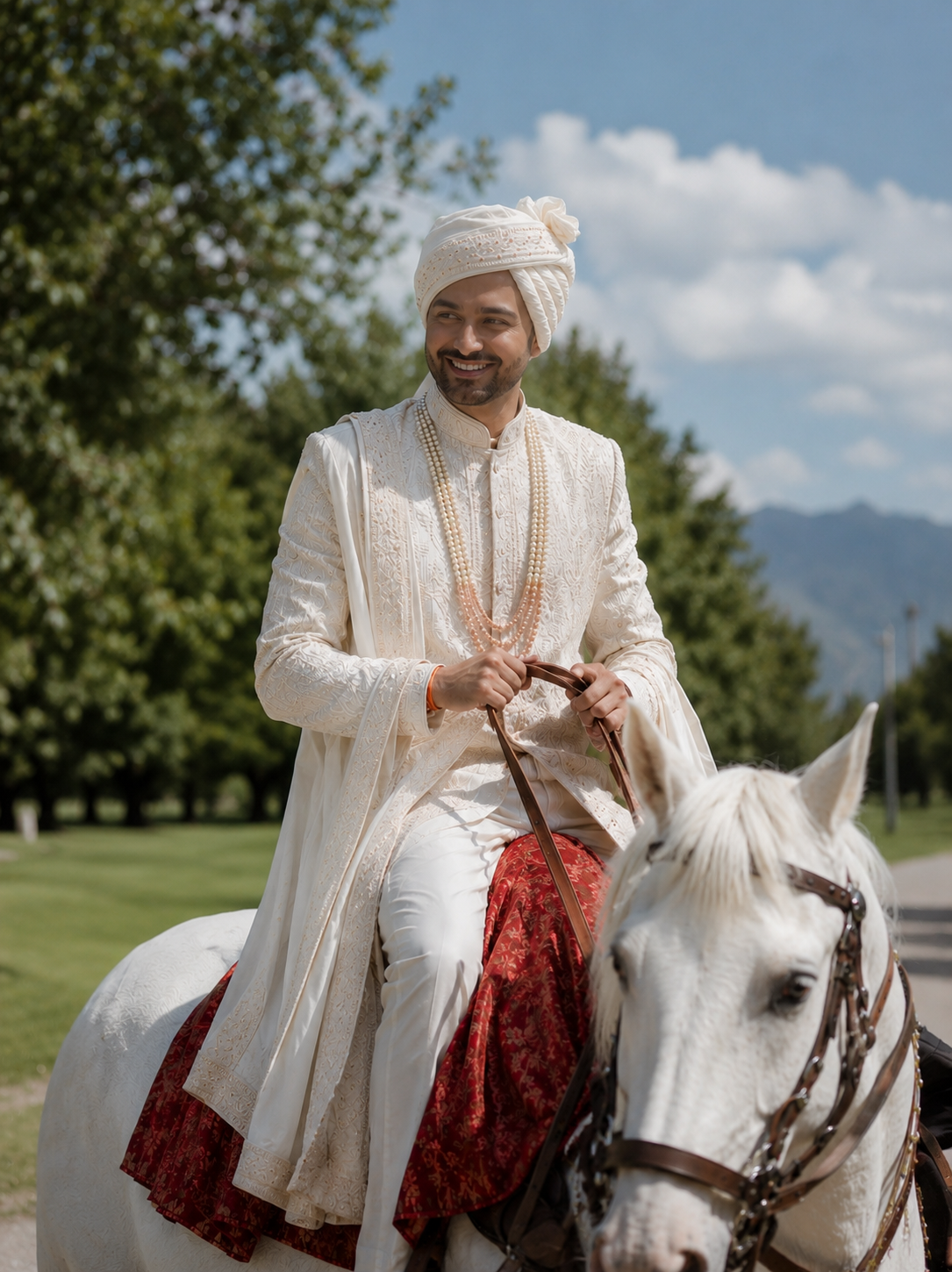 The Baraat procession