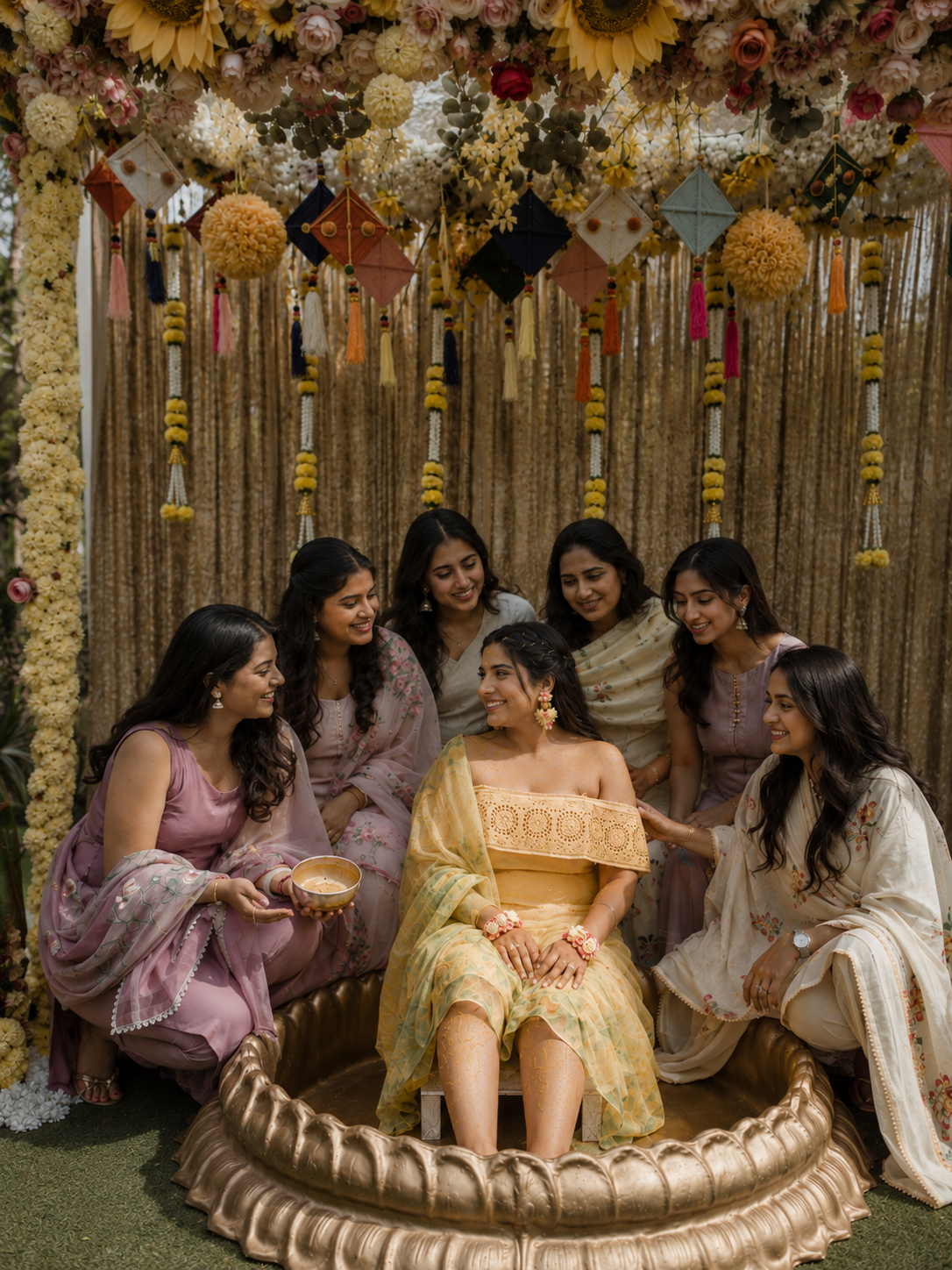 Haldi celebration