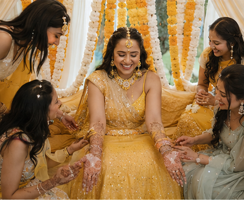 Haldi ceremony decor